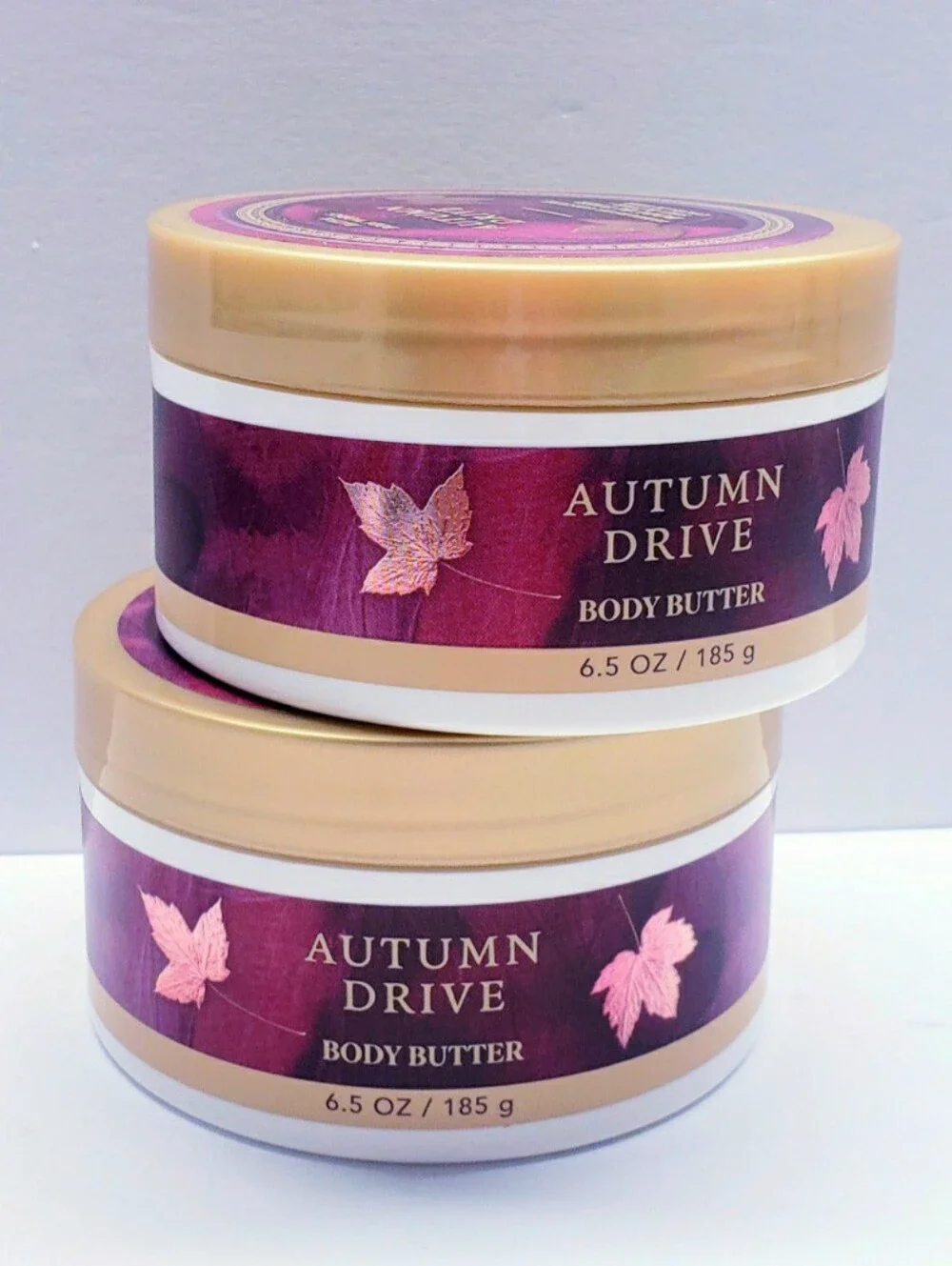 Bath & Body Works AUTUMN DRIVE Body Butter, 6.5 oz/185g (2 pcs)
